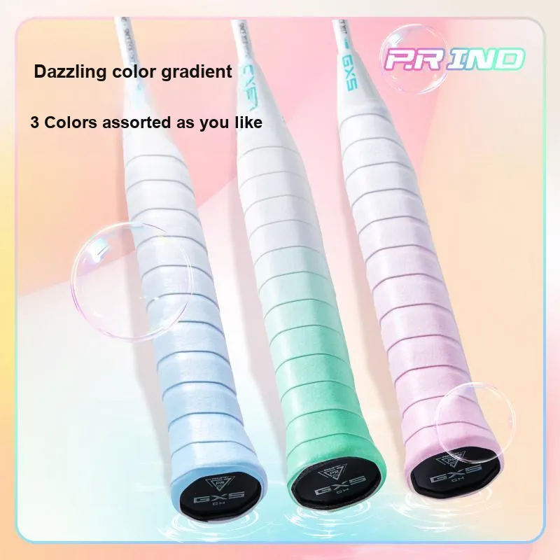 P.R IND Badminton Grip Tape Polyurethane PU Racket Handle Thin-3