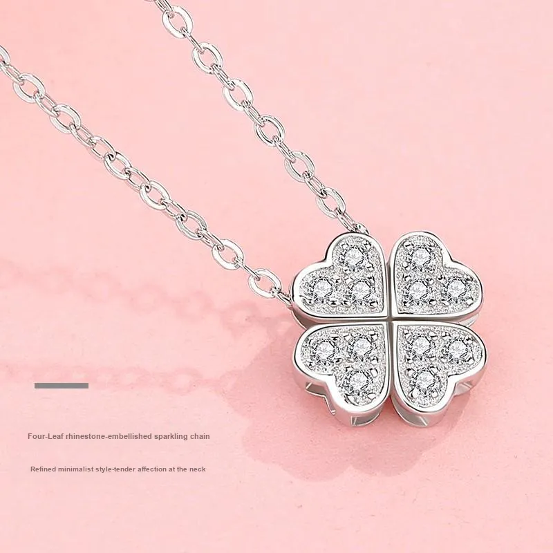 Rui Ge Mei S925 Silver Necklaces Women's-2
