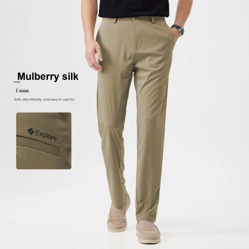 Red bean Casual Pants Men-6