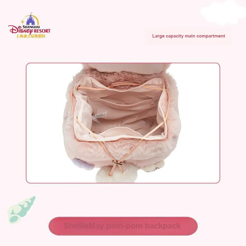 Disney Polyester Backpack Regular Unisex Pink-3