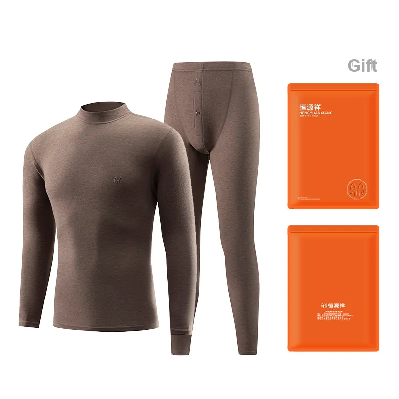 H YXIANG Men Thermal Sets-4