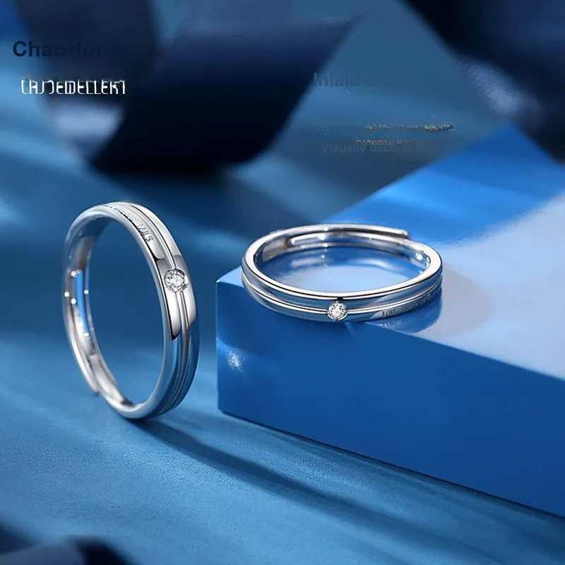 CHAOHONGJI S925 Silver Rings Unisex-8