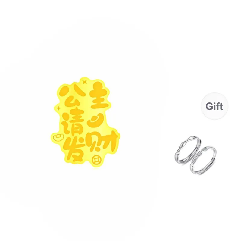Ryukyu Gold Sheet Pendants Unisex-0