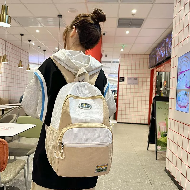 LUVISTRUE Nylon Backpack Unisex Multicolor-13