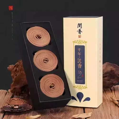 Xuan Rafters Pavilion Natural Coil Mugwort Sandalwood Agarwood 120 Plates/Dishes