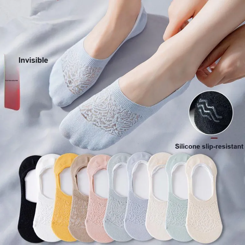 2323 No Show Socks Women's 5 Pack-1