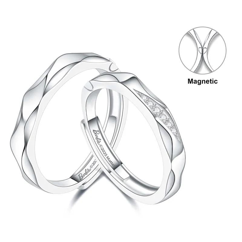 Barbie 925 Sterling Silver Rings Unisex-1