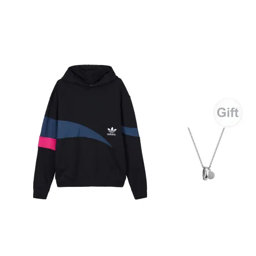 Adidas Originals Sweatshirts Unisex Black Includes Necklaces