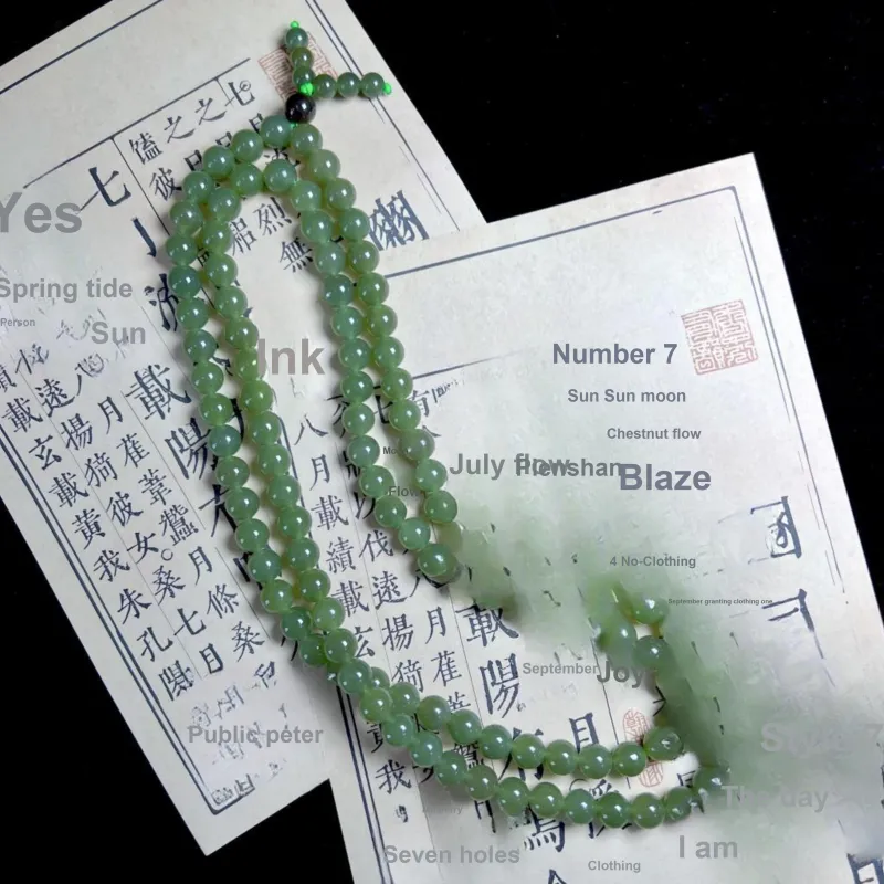 SIYIJIA Bracelets Green Jade Unisex-1