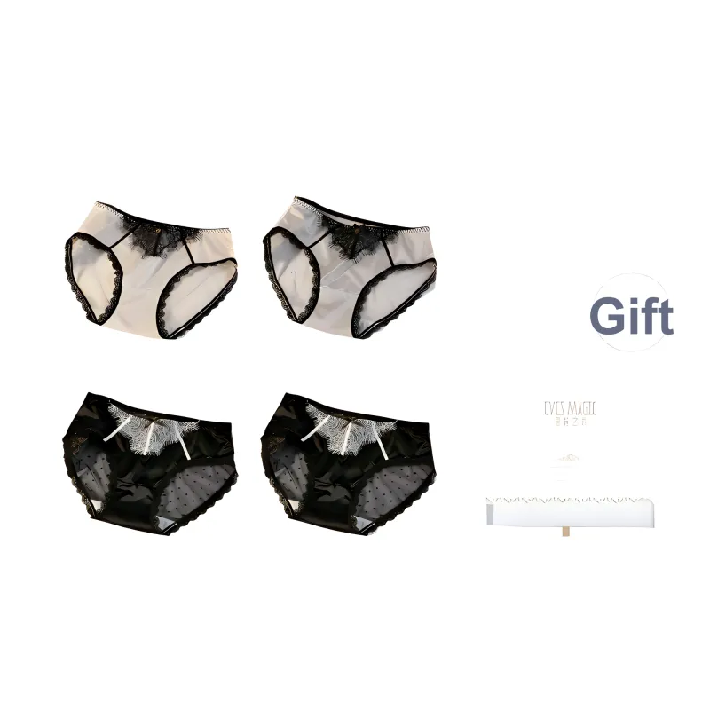 XIA.WA.ZHI.XIU Underpants Women's Box 4 Pack-21