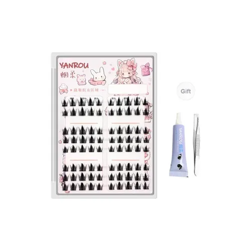 YANROU Озорной Эльф Американский Котенок Накладные ресницы Один Cluster Натуральный Увеличивающий Стиль