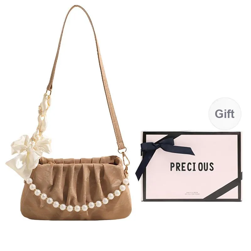 NATTY PU Crossbody Bag Shoulder Bag Regular Women's Ecru/Pink/Black/Khaki-9