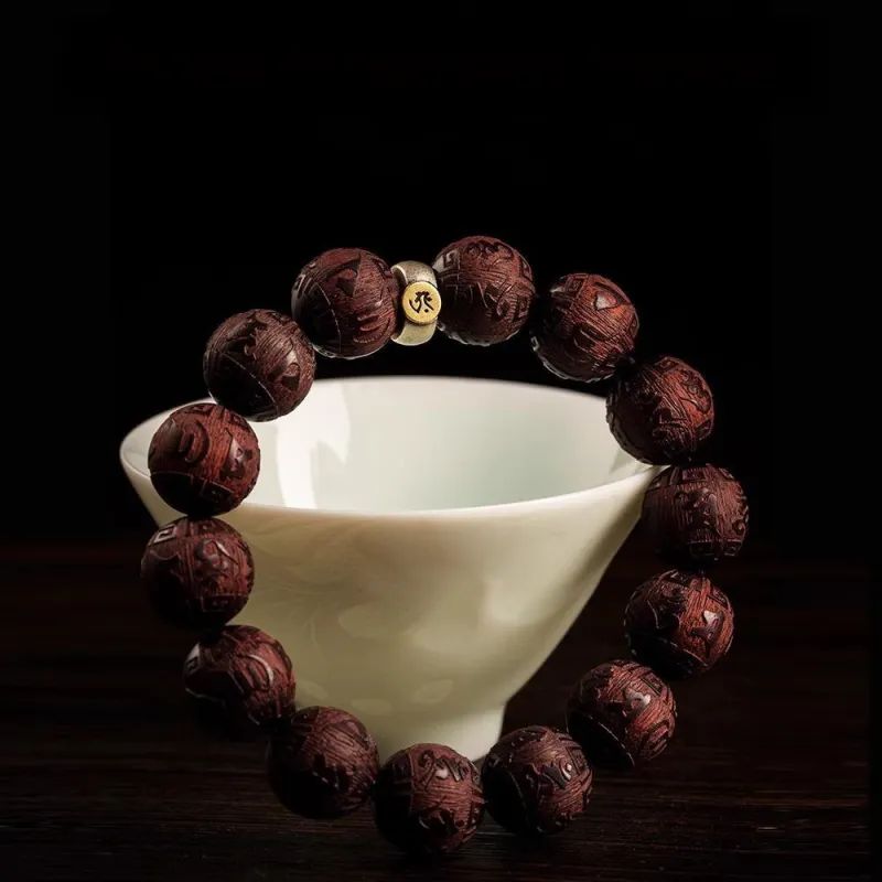 GUMUJIANG Rosewood Bracelets Unisex-20