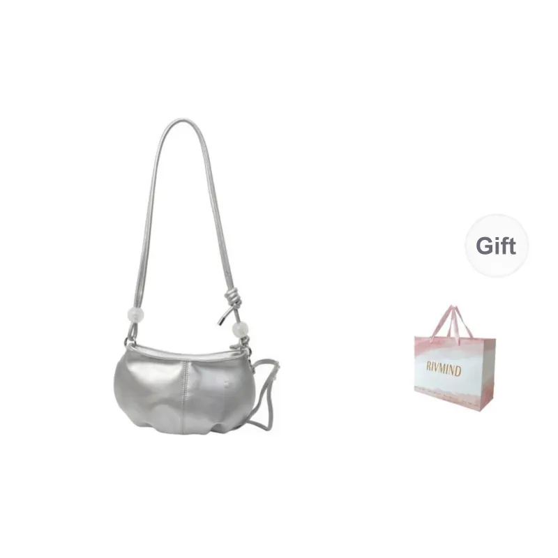 TOUTSEUL YOLO PU Shoulder Bag Women's Pearl White/Pearl Pink/Silver/Black-24