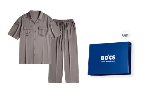 Peninsula City Pajama Set Men's Gift Box Set Brown
