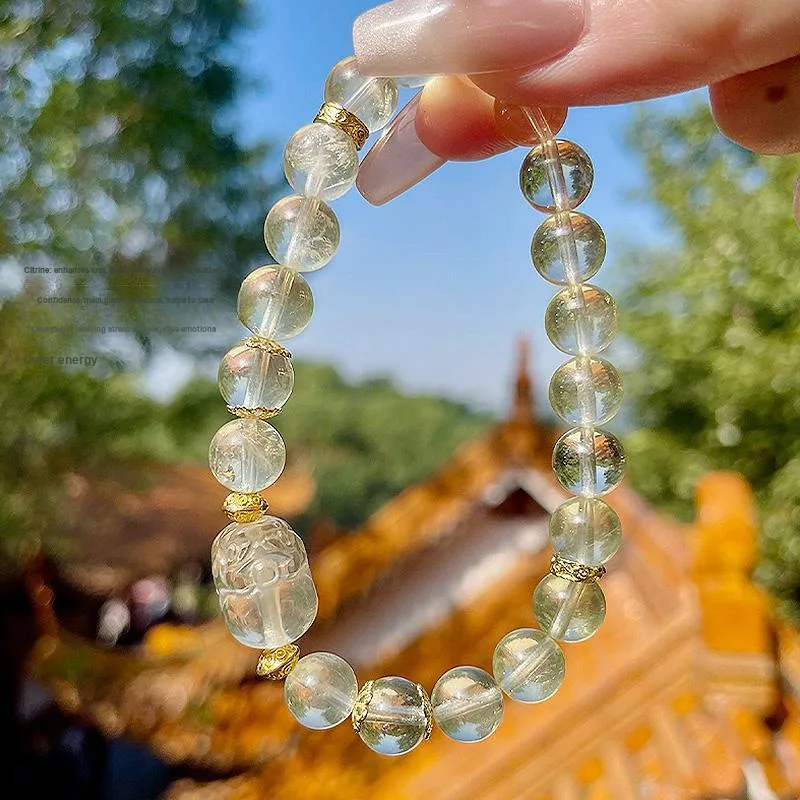 LUXLINE Natural Citrine Bracelets Women's-1