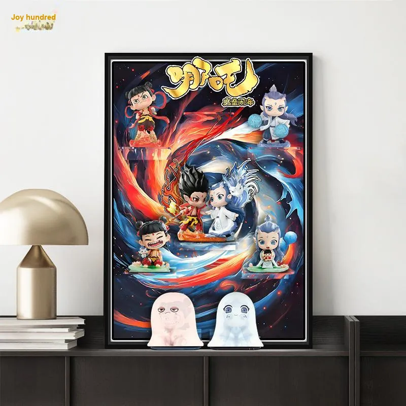 LIGHT YOUR BRICKS Compatibility Pop Mart 'Ne Zha: The Magic Child's Sea Chaos' Model Accessories-6