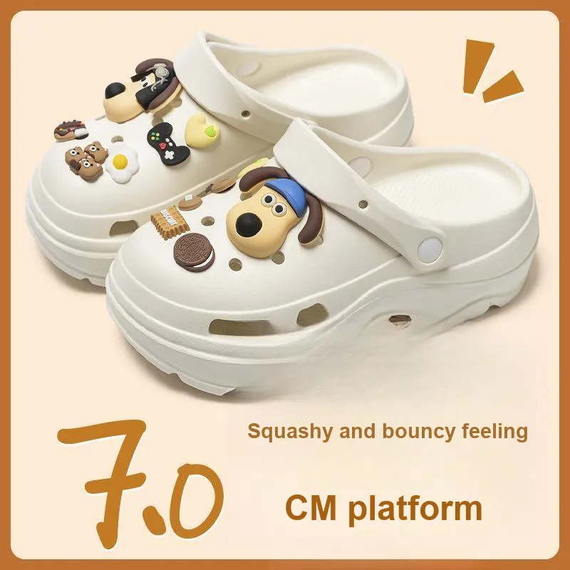 Love Of Wormwood Summer Slip Resistant Students' Eva Squashy And Bouncy Feeling Closed Toe Dormitory Home Slippers-37