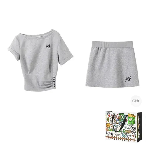 BVODE Two Piece Skirt Sets Women's