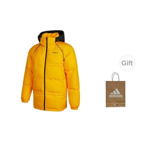 Adidas NEO Down Jackets Unisex Bright Orange Down Jackets+Gift Bag