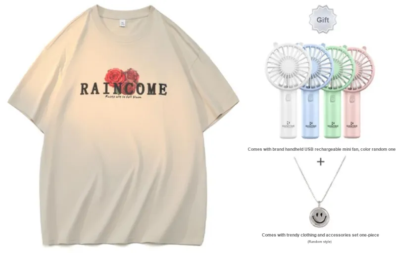 RAINCOME T-Shirts Unisex-5