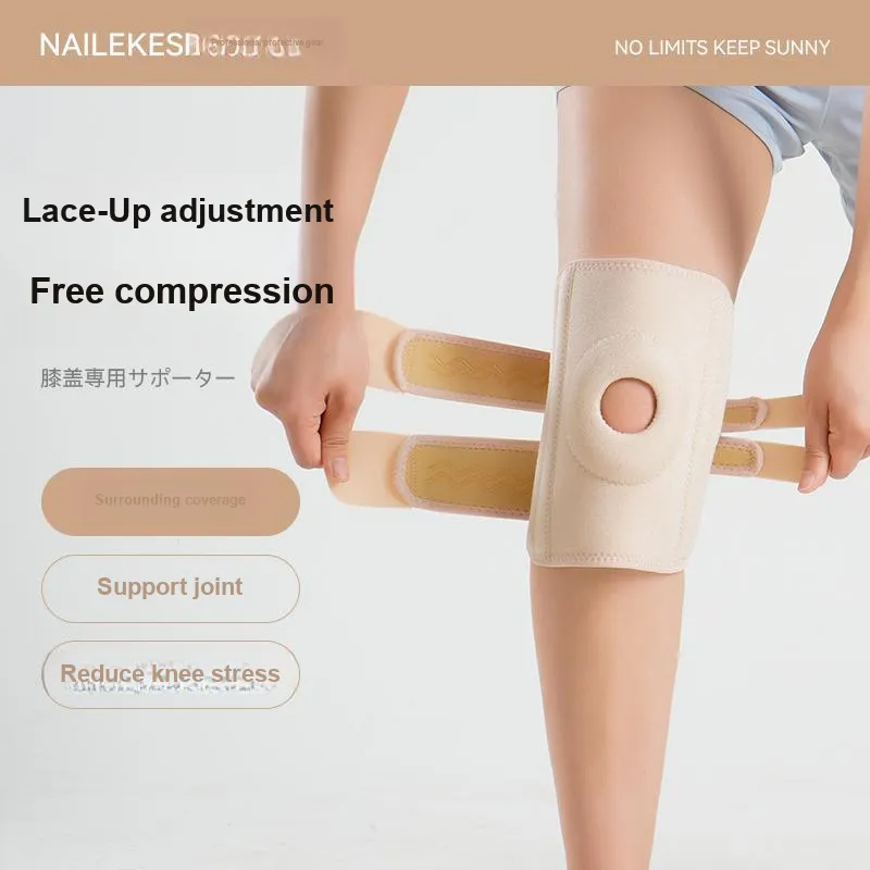 NAILEKESI Mountaineering Running Badminton Unisex Polyester Knee Pads-21