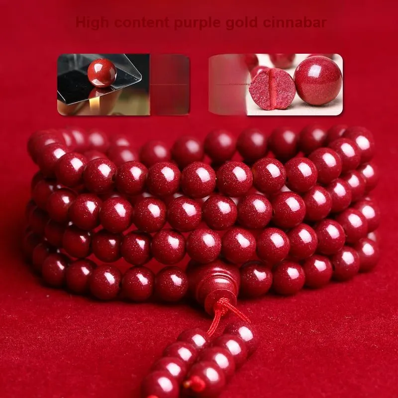 Yeon yun Jewelry Cinnabar Bracelets Unisex-1