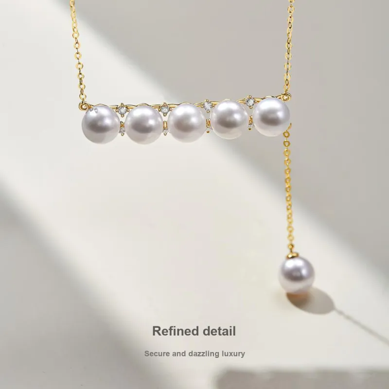 ME LUXE Saltwater Pearl Necklaces Women's-5