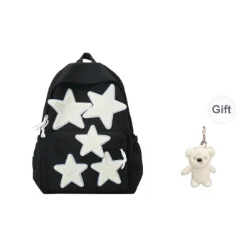 PAIBLOKS Nylon Backpack Unisex Multicolor