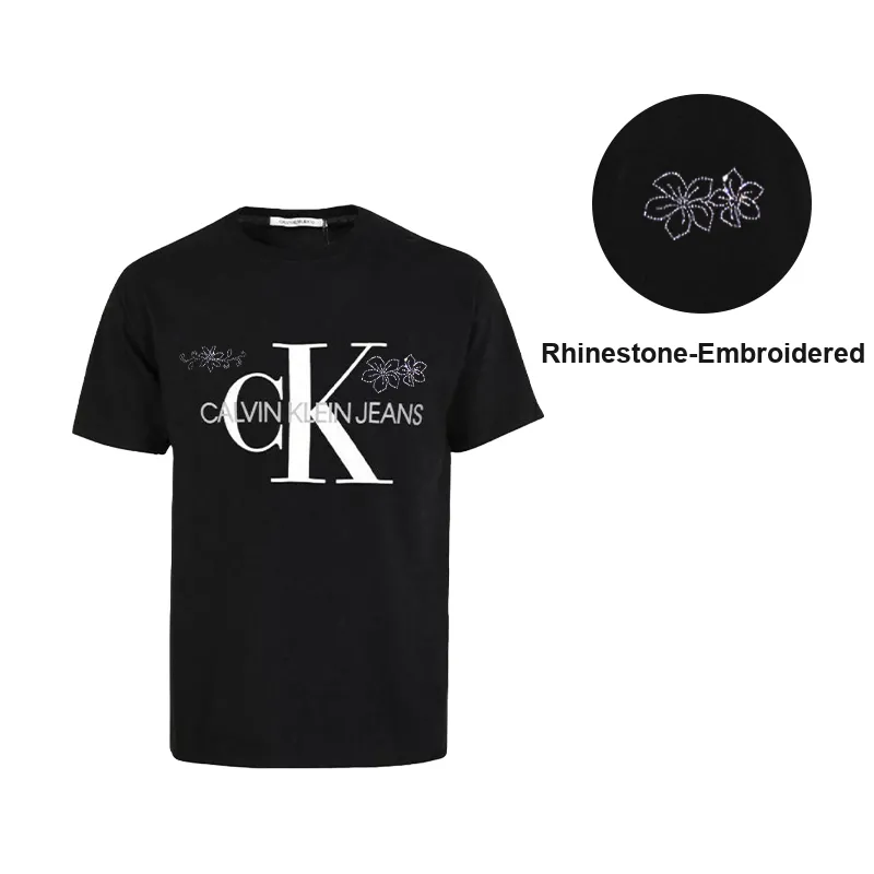 Calvin Klein Calvin Klein Minimalist Series T Shirts Unisex Black-3