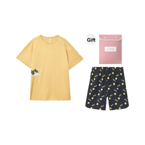 Red Beans At Home Пижамный комплект Женская Сумка для покупок