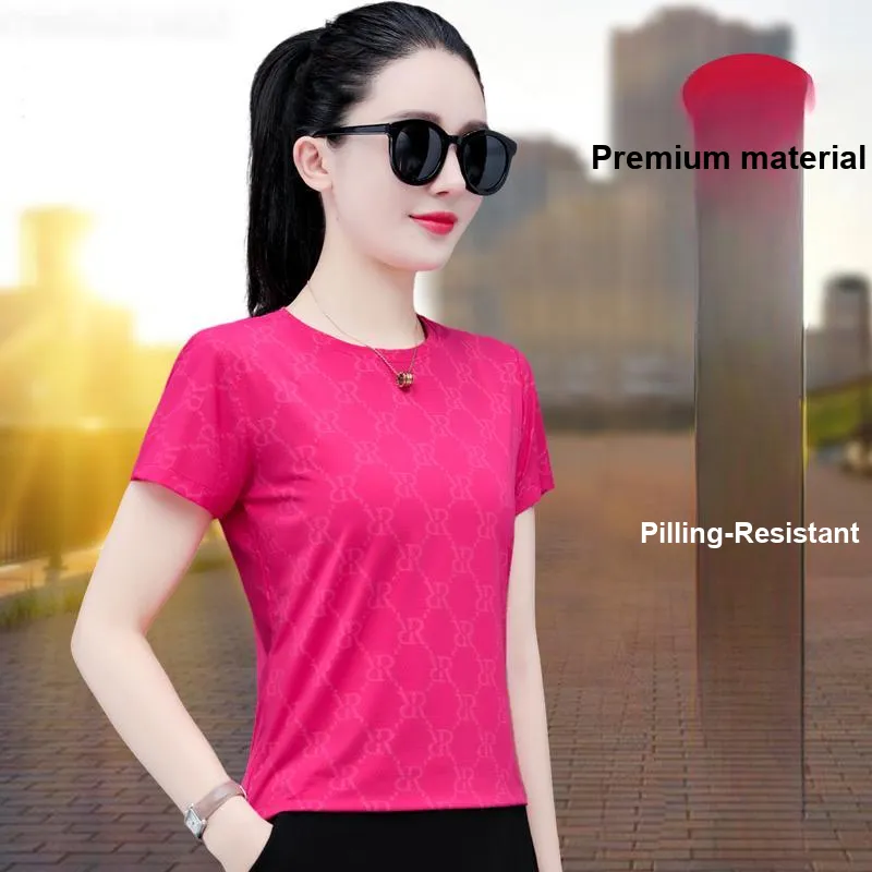 Kele Coco Drop Shoulder Sleeve T Shirt Women's-29