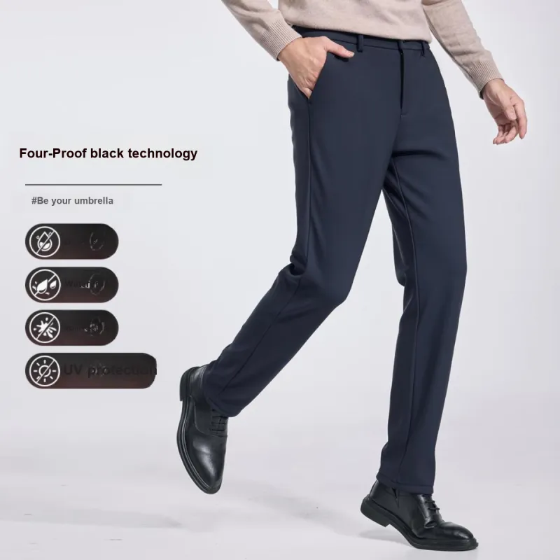 Red bean Suit Trousers Men-18