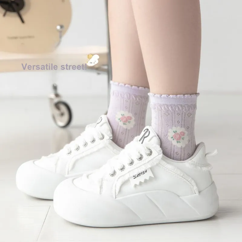 Caramella Mid-Calf Socks Women's 5 Pack-11