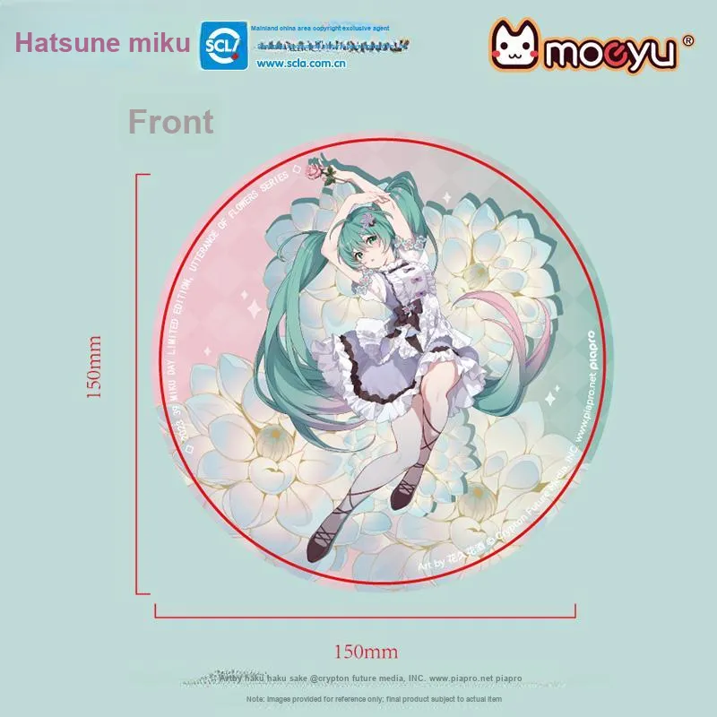 MOEYU Hatsune Miku Esports Heart/Dimensional Discovery/Floral Language Large Emblem Anime Merchandise Badge-13