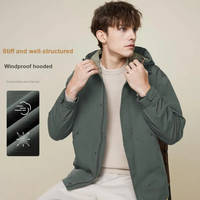 Red bean Jackets Men-3