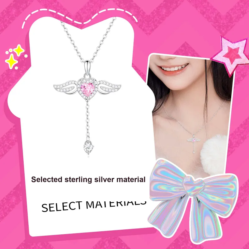 Barbie Sterling Silver Necklaces Women's-1