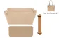 Milk Tea Three-Piece Set City33 (Zipper)