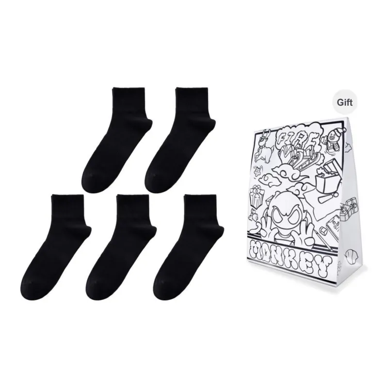 FireMonkey Mid Calf Socks Unisex 5 Pack-1