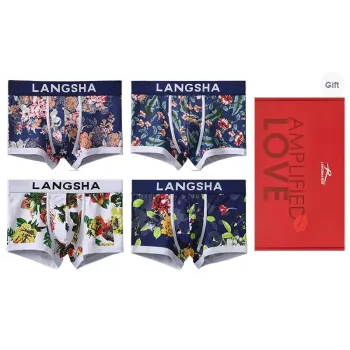 Lanza Underpants Men's Gift Box Set Of 4