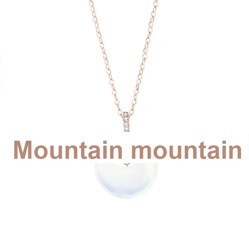 CHAOHONGJI Natural Chalcedony Necklaces Women's-0