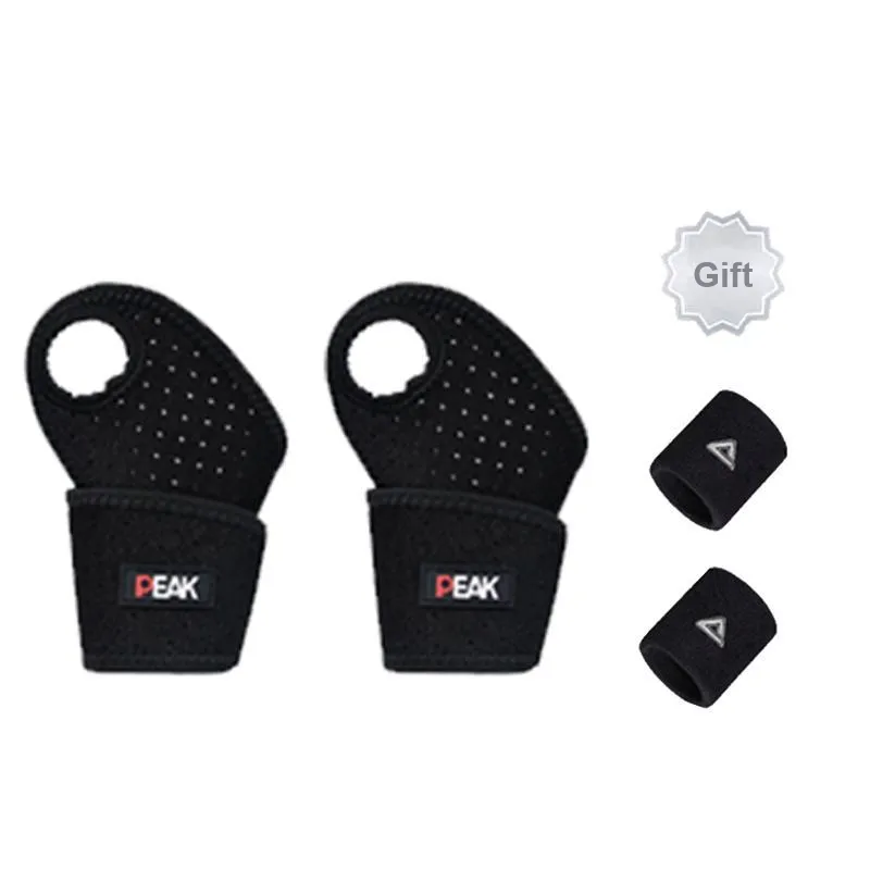 PEAK Volleyball Tennis Soccer Badminton Basketball Wristbands Breathable Protective Basic Protective-0