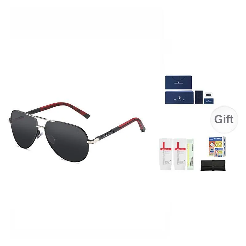Maserati Aviator Sunglasses Unisex-6
