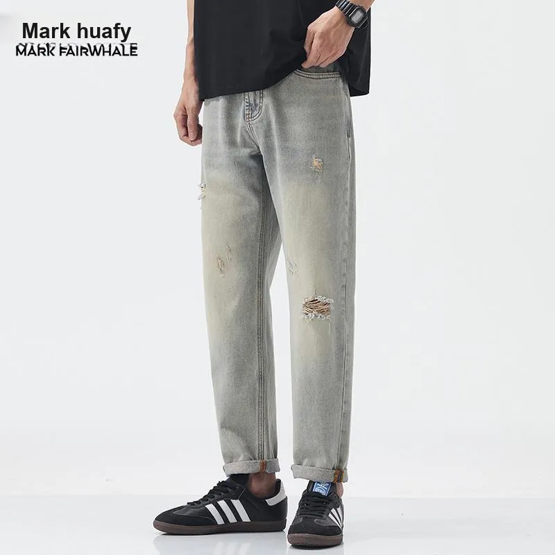 FAIRWHALE Jeans Unisex Blue-2