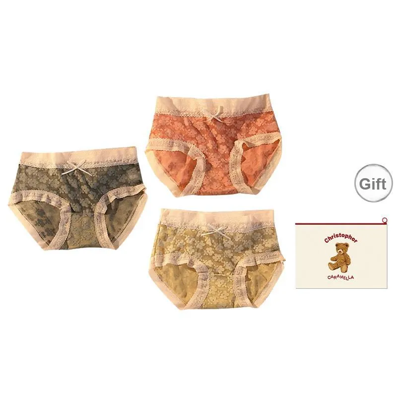Caramella Underpants Women's Shopping Bag 3 Pack-3
