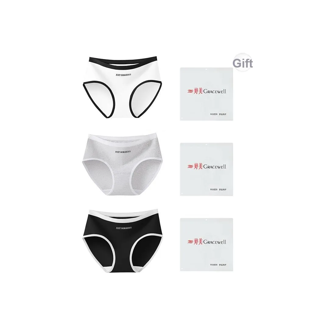 GRACEWELL Underpants Women's Shopping Bag 3 Pack