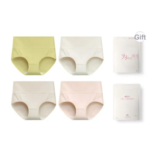 Red Bean Нижнее белье Женское Сумка для покупок 4 шт