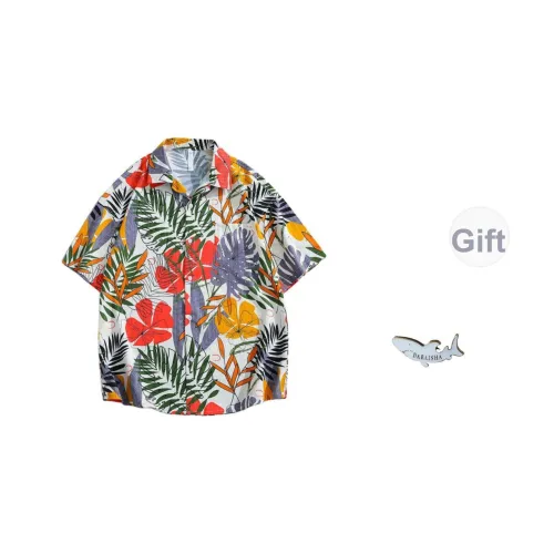 DABAISHA Рубашка Мужская Бордо Красный