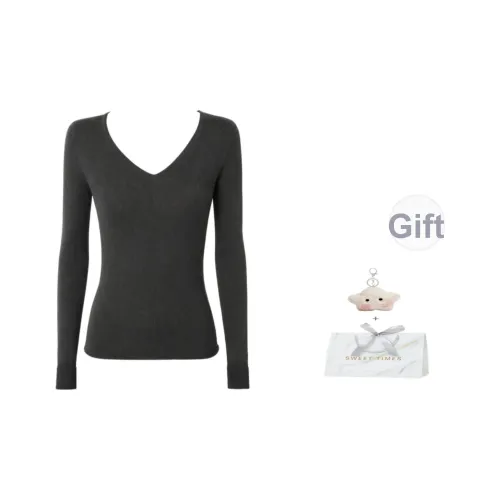 EVPGB Черный Серый Женский Трикотаж