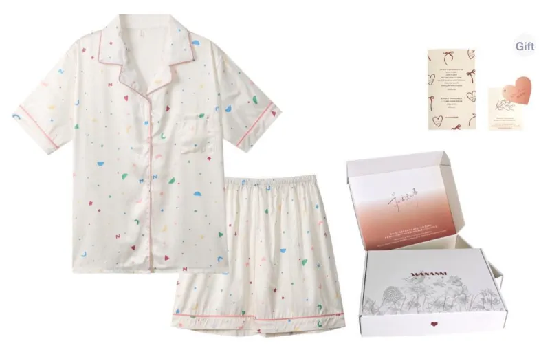 WANANNI Pajama Set Women's Ecru-7